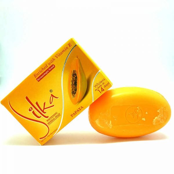 Silka Papaya Whitening Herbal Soap